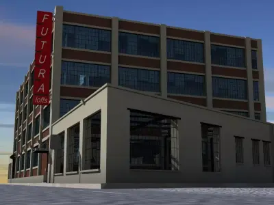 Loft Building 3D model