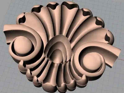 CNC 3D relief models STL format file used for artcam aspire E342 3D model