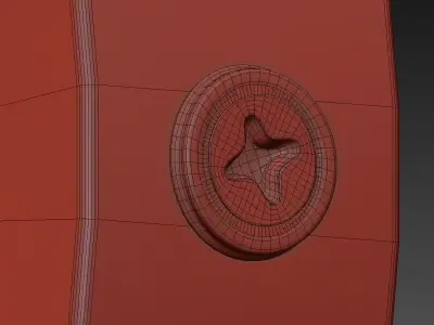 GRILLO SMALL Wall Lamp by Petite Friture 3D model