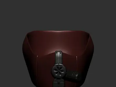 gas mask helmet scifi high poly sculpt 3d printable  3D model