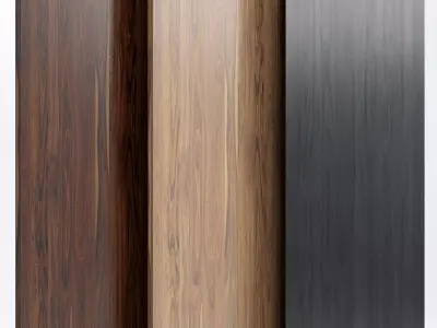 Wood 24 with 3 materials Texture