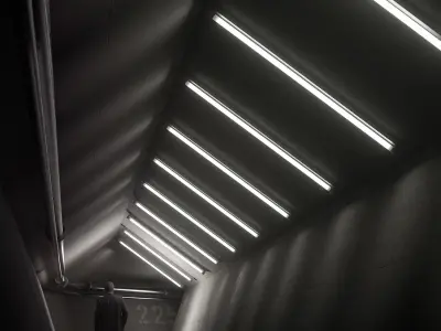 Underground Tunnel Blender Files 3D model