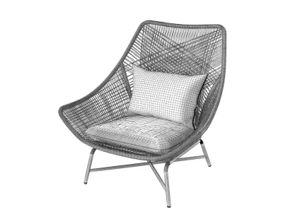 Huron Lounge Chair 3D model