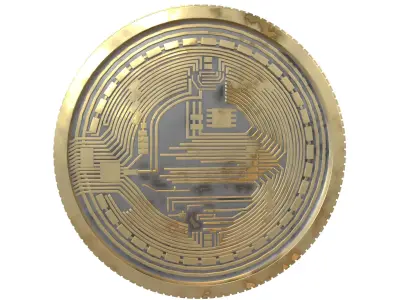 Bitcoin v7 008 3D model