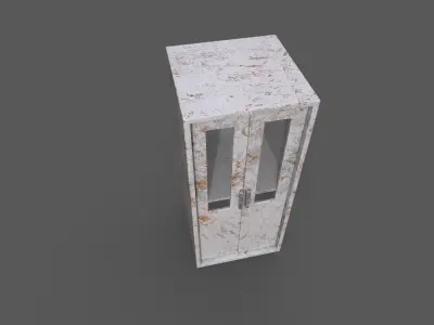 Old Modern Furniture 3D Model Low-poly 3D model order