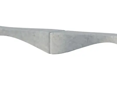 Concrete Benches Pack 3D model
