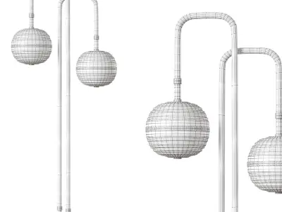 Miles Floor Lamp by Mezzo Collection 3D model