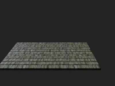 Roof Wood - PBR Texture