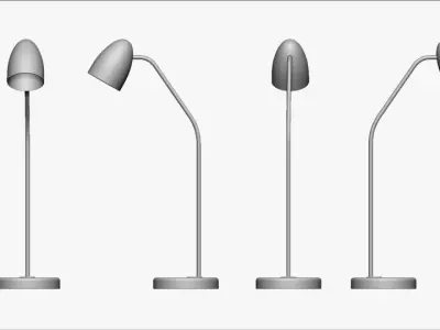 001276 regular table lamp 3D model