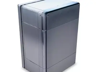 HighSecurity Bank Vault 3D Model Low-poly 3D model