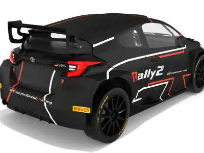  Toyota GR Yaris Rally2 Concept Car 