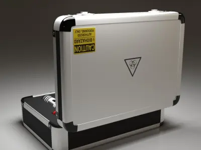 Biohazard Briefcase 3D model