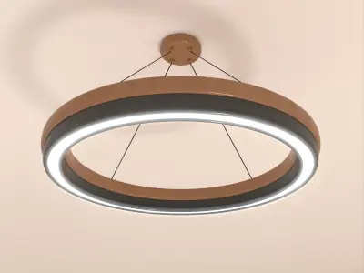 Modern chandelier 1 Free 3D model