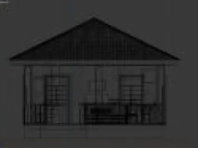 house Free 3D model 40