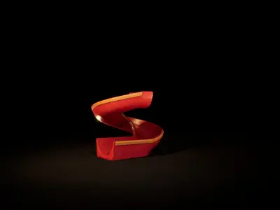 Playground Equipment 01 Low-poly 3D model