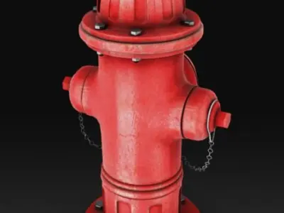 Fire Hydrant 3D model
