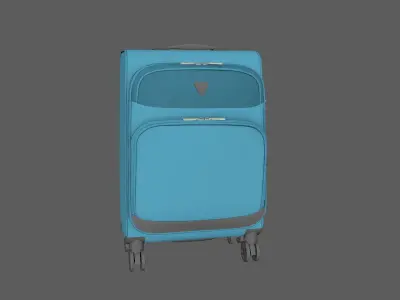cloth trolley bag 3D model