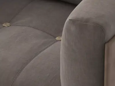 Rod Armchair 3D model