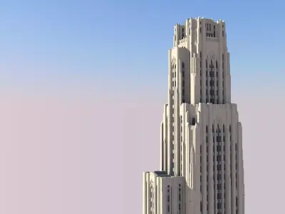 Cathedral of Learning 3D print model