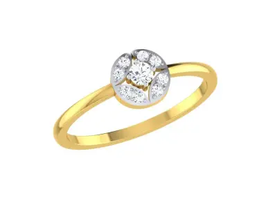 Women Ring  Render 3dm STL OBJ FBX Details 3D print model 281