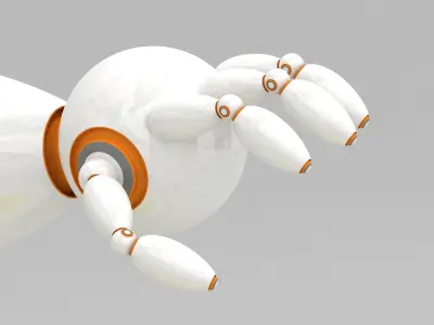  Sci-Fi Robot Character Robeco 3D model