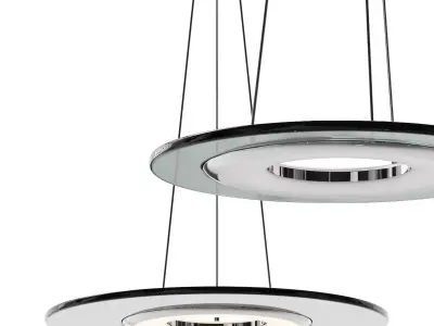 SONNEMAN Float Light LED Chandelier Pendant Lamp 3D model