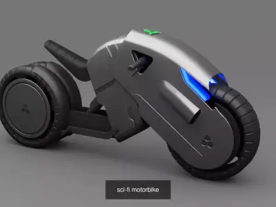 CONCEPT BIKE COLLECTION 02 3D Model Pack