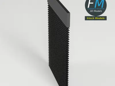 Window blind 3D model