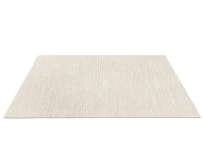 PADMA HAND-KNOTTED SILK and WOOL RUG 3D model