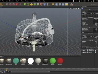surgical light Free 3D model