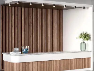 RECEPTION DESK NO9 A 3D model