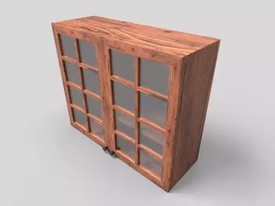 Kitchen Cabinet CG44 3D model
