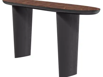 Roche Bobois console Patchwork 3D model