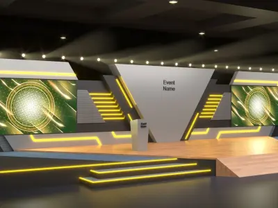 Virtual Stage 3D model