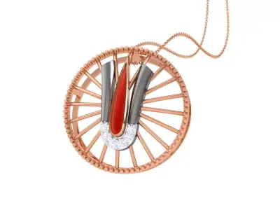 Tirupati Balaji Spiritual Pendant 3D print model