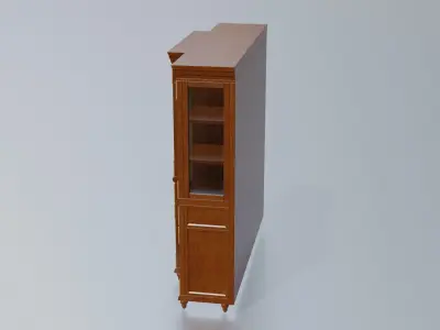 Furniture Display Cabinets Classic Low-poly 3D model