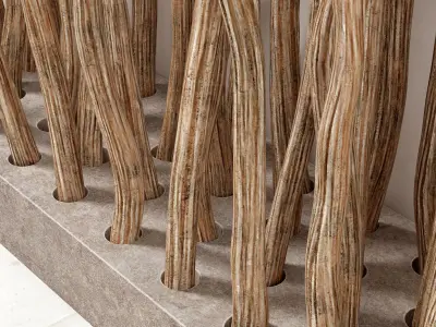 Sang decor fundament 3D model