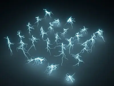 Lightning Pack v47 3D model