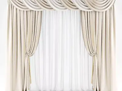 Curtain 3D model 56 3D model