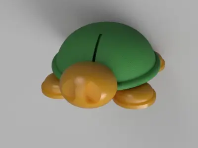 TURTLE TOY 3D print model