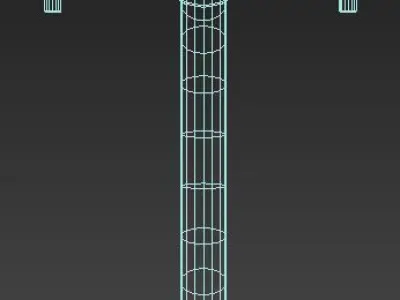 Kitchen and bathroom Tap 4 3D model