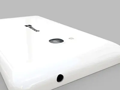 Microsoft Lumia 535 White 3D model