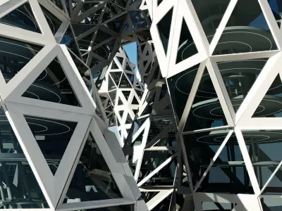 Futuristic Skyscraper 6 3D model