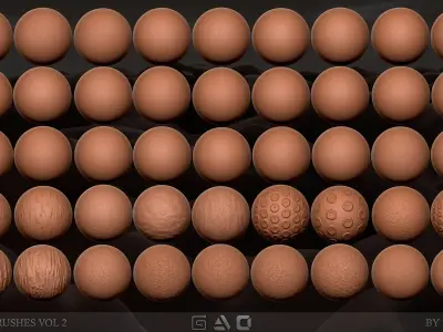 4K Brushes Skin Seamless and Tileable Texture