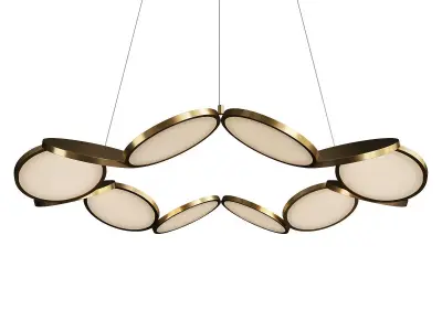Samara chandelier Low-poly 3D model