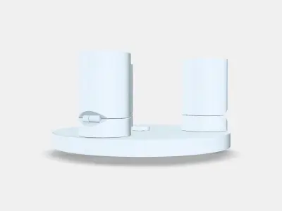 NYMANE Ceiling spotlight with 3 spots Low-poly 3D model