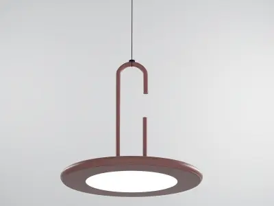MAISEN pendant light with circular shape 3D model
