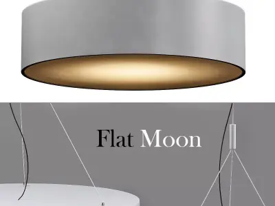Modular Lighting Instruments FLAT MOON 3D model