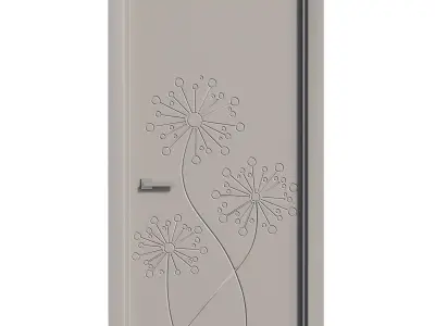 Entrance door set283 3D model