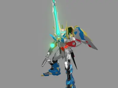 The Mecha Attacker 9 3D model